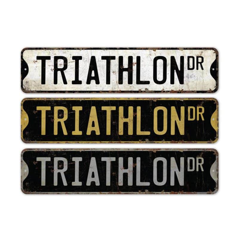 Triathlon-Premium-Quality-Rustic-Metal-Sign-2