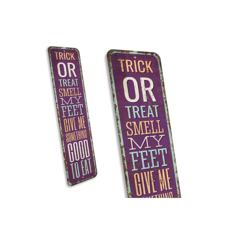 Trick-or-Treat-Sign-Premium-Quality-Rustic-Metal-Sign-3