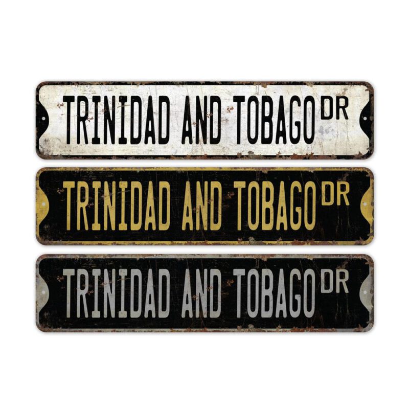 Trinidad-and-Tobago-Premium-Quality-Rustic-Metal-Sign-2