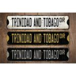 Trinidad-and-Tobago-Premium-Quality-Rustic-Metal-Sign-Images