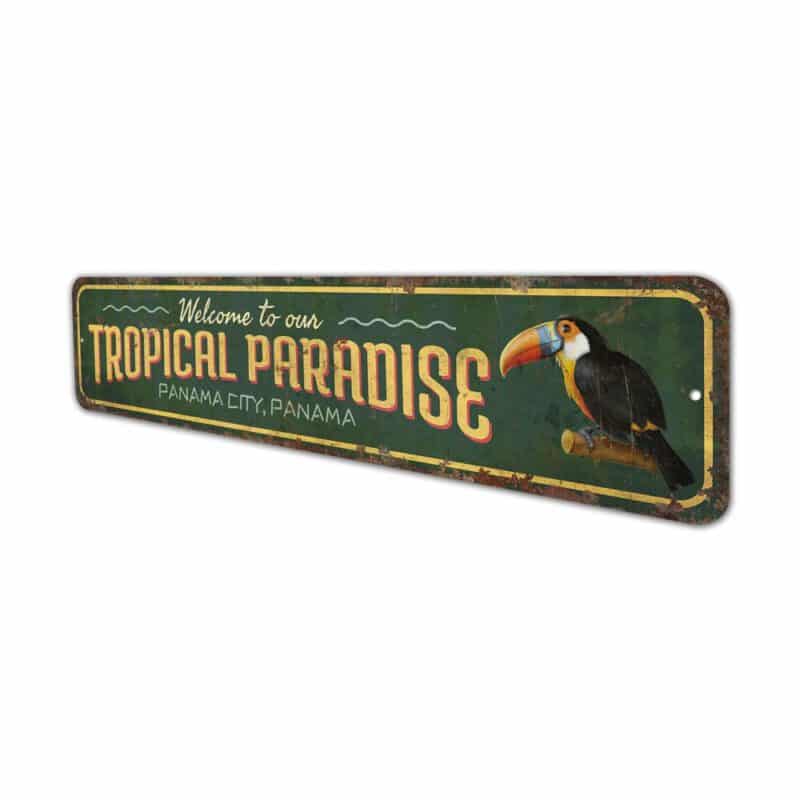 Tropical-Paradise-Premium-Quality-Rustic-Metal-Sign-4