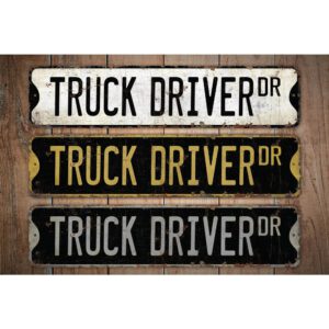 Truck-Driver-Premium-Quality-Rustic-Metal-Sign-Images