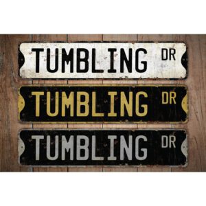 Tumbling-Sign-Premium-Quality-Rustic-Metal-Sign-Images