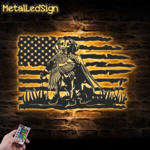 US-Flag-Pheasant-English-Pointer-Dog-Hunting-Metal-Wall-Art-LED-Light-Images.jpg