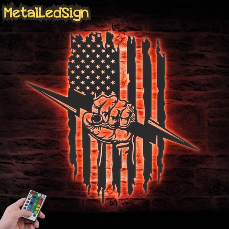 US-Lineman-Electrician-Metal-Wall-Art-LED-Light-5.jpg