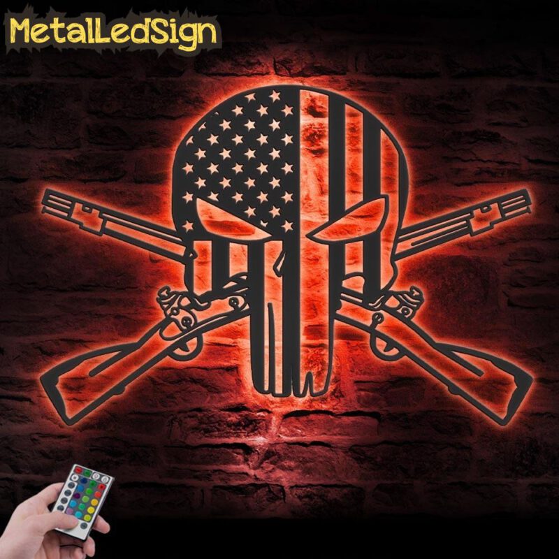 US-Punisher-Skull-Cross-Rifles-Metal-Wall-Art-LED-Light-5.jpg