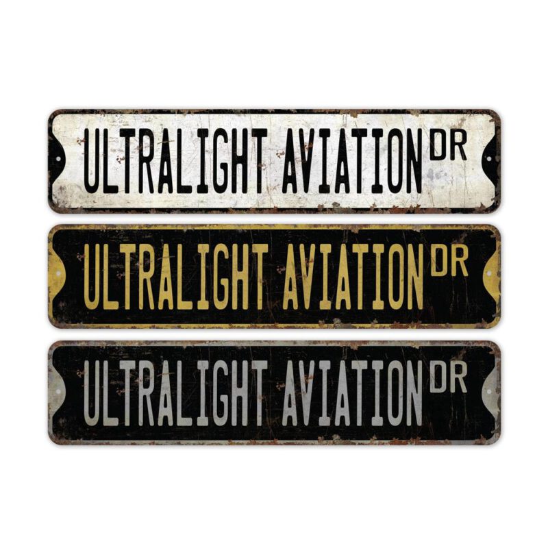 Ultralight-Aviation-Premium-Quality-Rustic-Metal-Sign-2