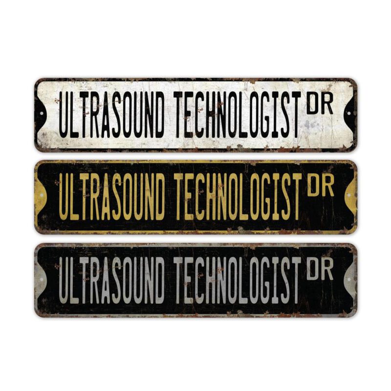 Ultrasound-Technologist-Premium-Quality-Rustic-Metal-Sign-2