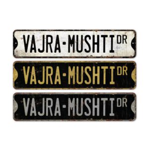 Vajra-Mushti-Premium-Quality-Rustic-Metal-Sign-2