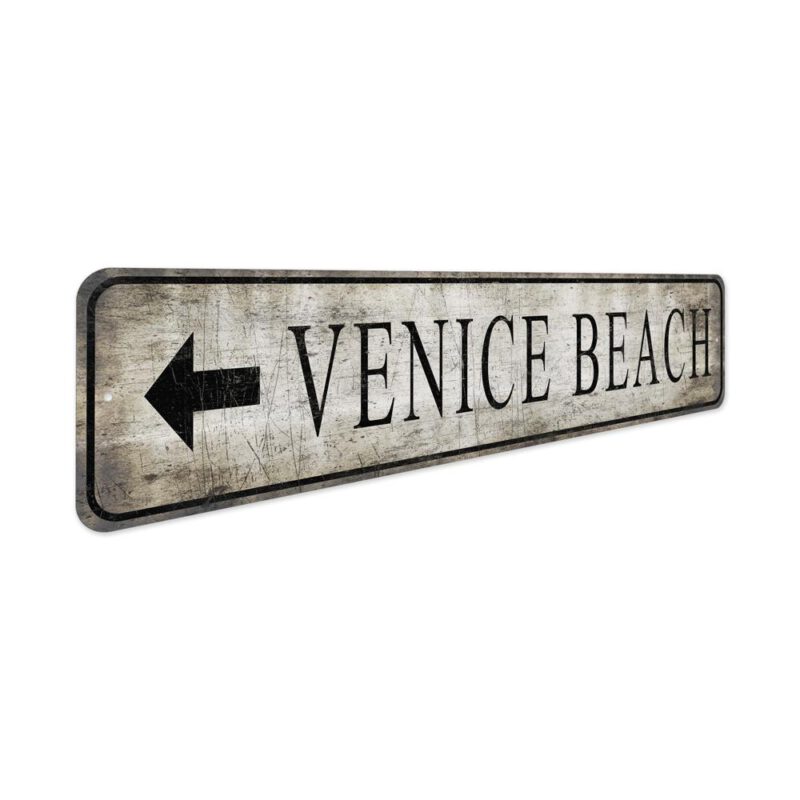 Venice-Beach-Arrow-Premium-Quality-Rustic-Metal-Sign-3