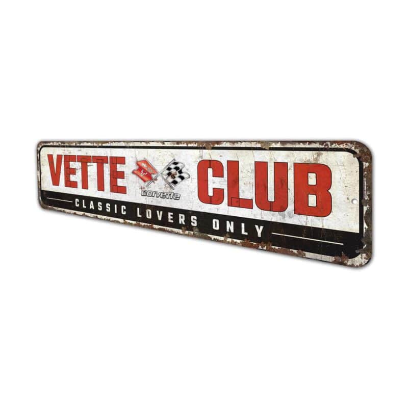 Vette-Club-Sign-Premium-Quality-Rustic-Metal-Sign-4