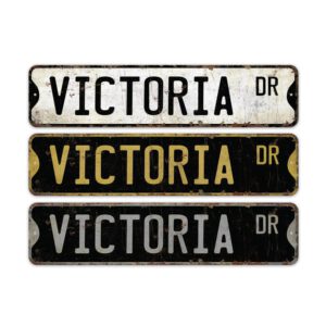 Victoria-Name-Sign-Premium-Quality-Rustic-Metal-Sign-2