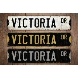 Victoria-Name-Sign-Premium-Quality-Rustic-Metal-Sign-Images