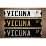 Vicuna-Premium-Quality-Rustic-Metal-Sign-Images