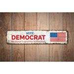 Vote-Democrat-Premium-Quality-Rustic-Metal-Sign-Images