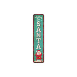 Waiting-for-Santa-Sign-Premium-Quality-Rustic-Metal-Sign-2