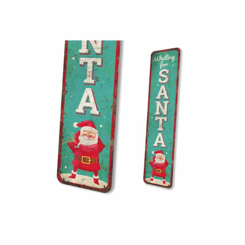 Waiting-for-Santa-Sign-Premium-Quality-Rustic-Metal-Sign-4