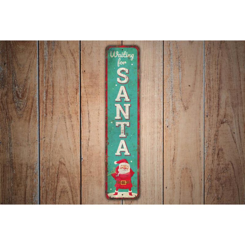 Waiting-for-Santa-Sign-Premium-Quality-Rustic-Metal-Sign-Images