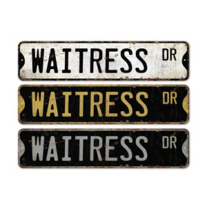 Waitress-Premium-Quality-Rustic-Metal-Sign-2