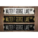 Walter-F-George-Lake-Premium-Quality-Rustic-Metal-Sign-Images