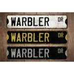 Warbler-Premium-Quality-Rustic-Metal-Sign-Images