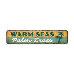 Warm-Seas-and-Palm-Trees-Premium-Quality-Rustic-Metal-Sign-2