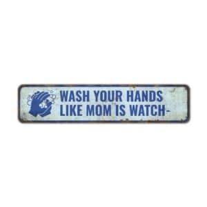 Wash-Your-Hands-Premium-Quality-Rustic-Metal-Sign-2