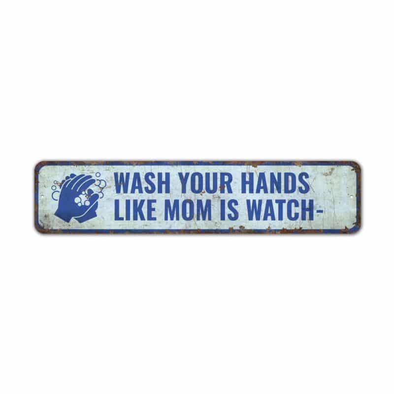 Wash-Your-Hands-Premium-Quality-Rustic-Metal-Sign-2