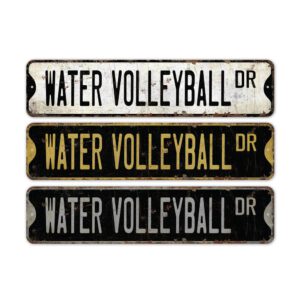 Water-Volleyball-Premium-Quality-Rustic-Metal-Sign-2