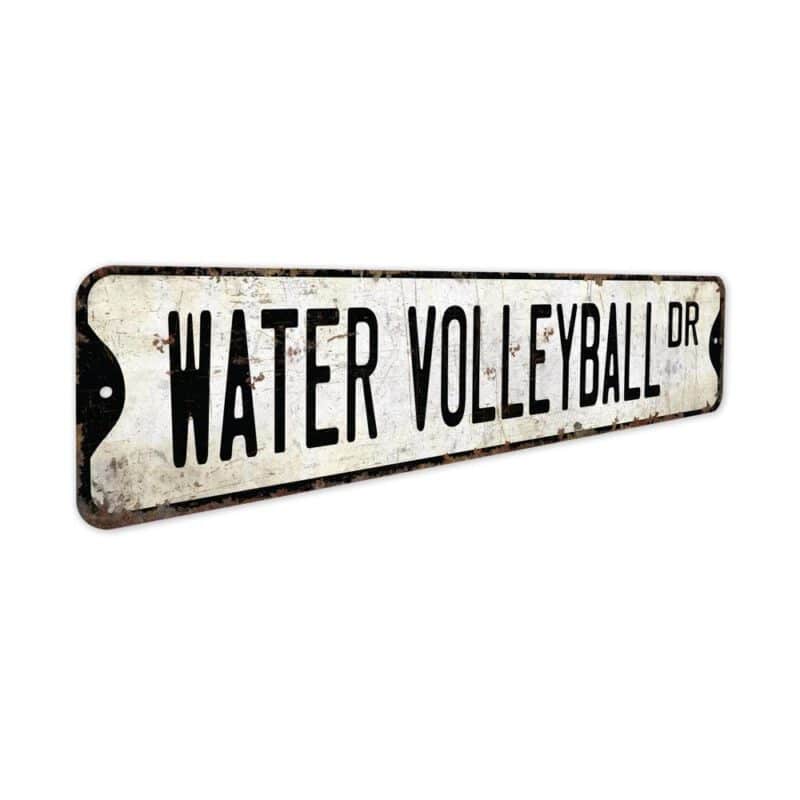 Water-Volleyball-Premium-Quality-Rustic-Metal-Sign-3