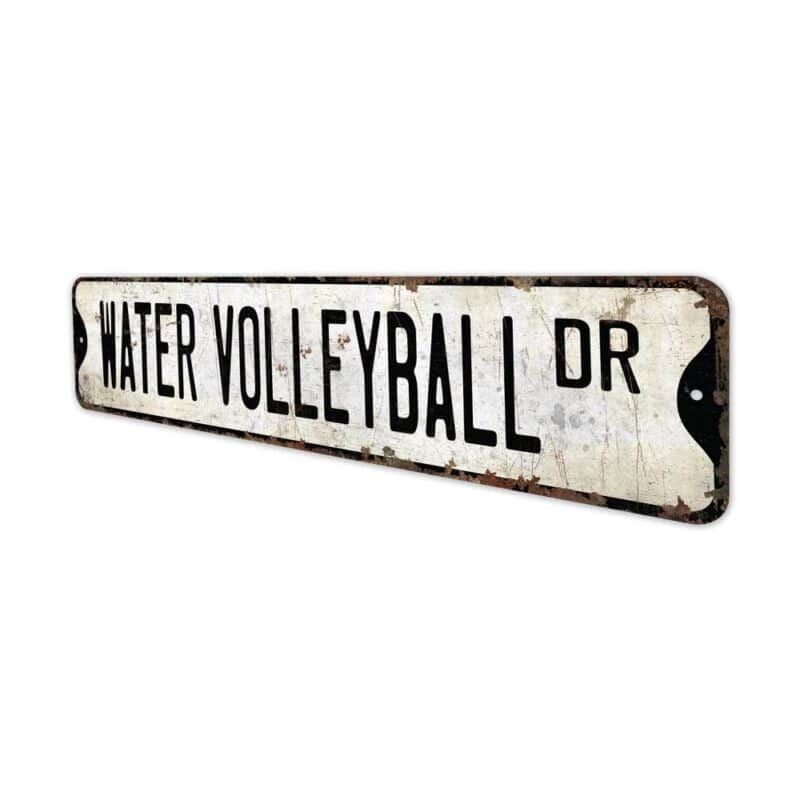 Water-Volleyball-Premium-Quality-Rustic-Metal-Sign-4