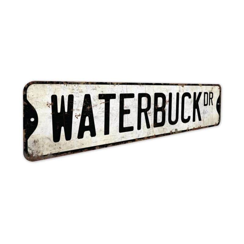 Waterbuck-Premium-Quality-Rustic-Metal-Sign-3