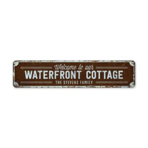 Waterfront-Cottage-Premium-Quality-Rustic-Metal-Sign-2