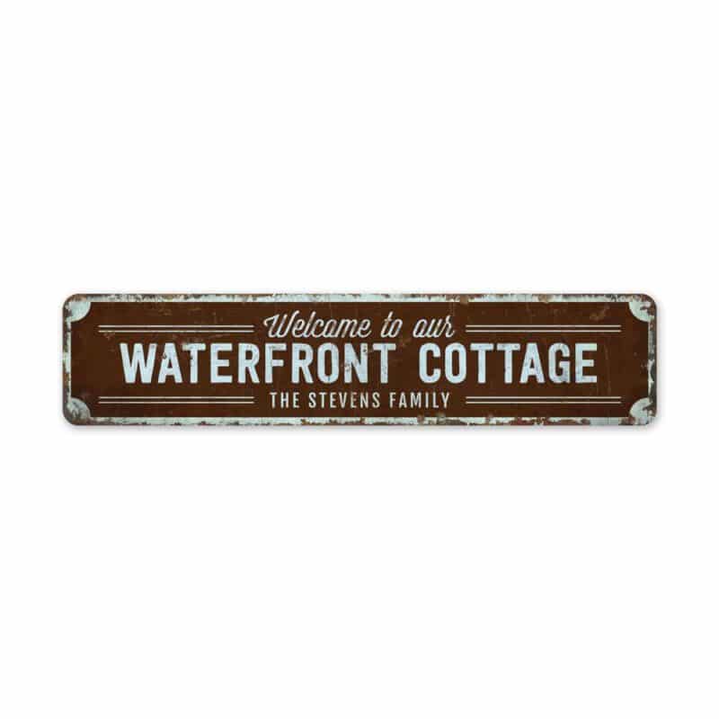 Waterfront-Cottage-Premium-Quality-Rustic-Metal-Sign-2