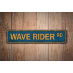 Wave-Rider-Road-Premium-Quality-Rustic-Metal-Sign-Images
