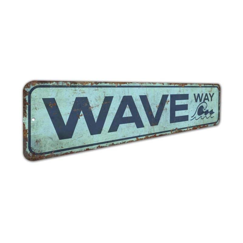 Wave-Way-Sign-Premium-Quality-Rustic-Metal-Sign-3