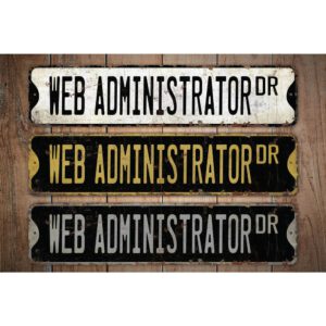 Web-Administrator-Premium-Quality-Rustic-Metal-Sign-Images