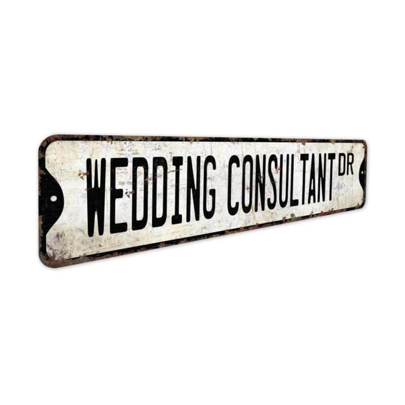 Wedding-Consultant-Premium-Quality-Rustic-Metal-Sign-3