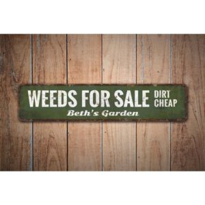 Weeds-for-Sale-Premium-Quality-Rustic-Metal-Sign-Images