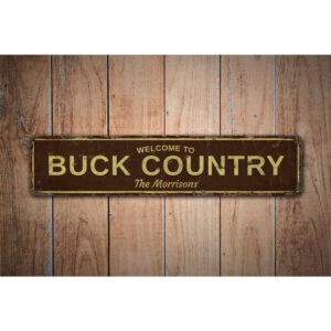 Welcome-Buck-County-Premium-Quality-Rustic-Metal-Sign-Images