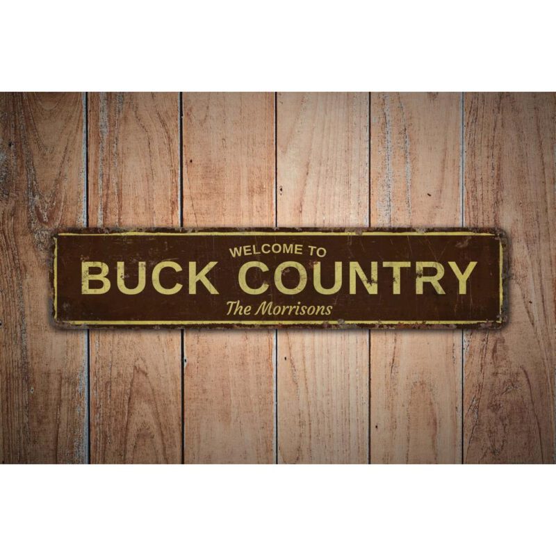 Welcome-Buck-County-Premium-Quality-Rustic-Metal-Sign-Images