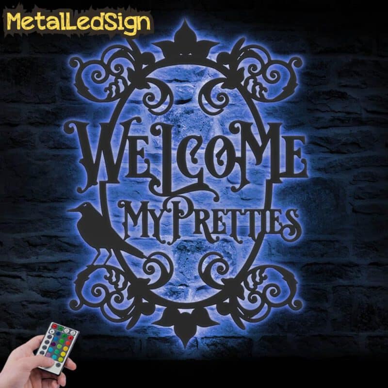 Welcome-My-Pretties-Metal-Wall-Art-With-Led-Lights-3-2.jpg