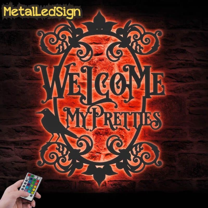 Welcome-My-Pretties-Metal-Wall-Art-With-Led-Lights-5-2.jpg