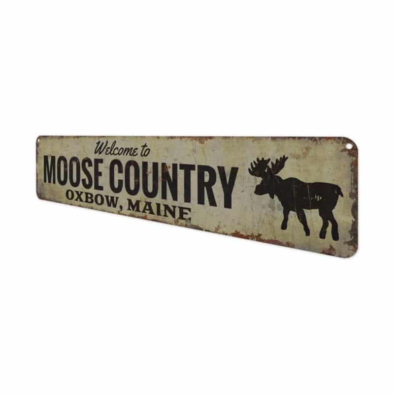 Welcome-To-Moose-Country-Premium-Quality-Rustic-Metal-Sign-4