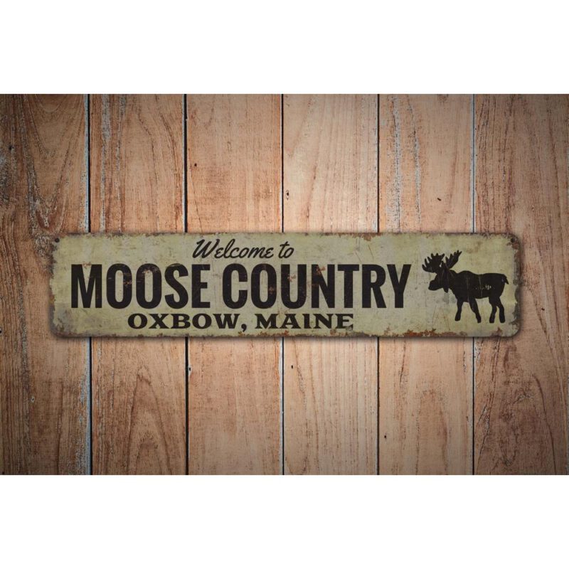 Welcome-To-Moose-Country-Premium-Quality-Rustic-Metal-Sign-Images