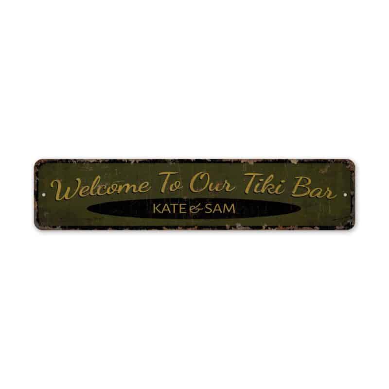 Welcome-To-Tiki-Bar-Premium-Quality-Rustic-Metal-Sign-2