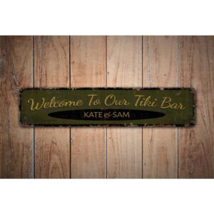 Welcome-To-Tiki-Bar-Premium-Quality-Rustic-Metal-Sign-Images