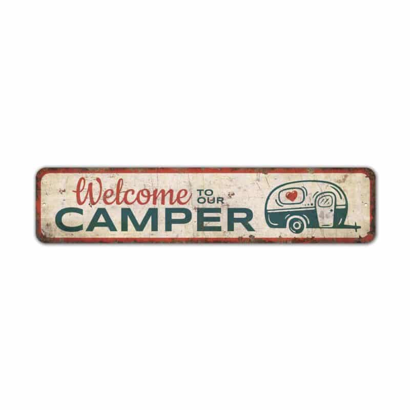 Welcome-to-Our-Camper-Sign-Premium-Quality-Rustic-Metal-Sign-2