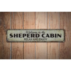 Welcome-to-the-Cabin-Premium-Quality-Rustic-Metal-Sign-Images