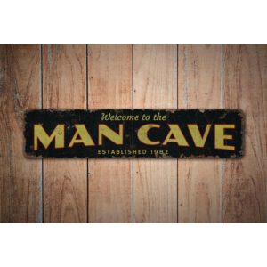 Welcome-to-the-Man-Cave-Premium-Quality-Rustic-Metal-Sign-Images